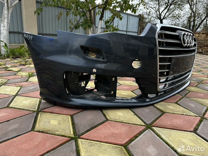 Бампер передний Audi A6 C7 рестайлинг