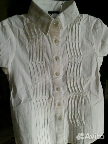 Кофта белая на девочку 116р.новая