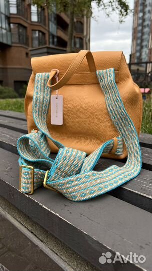 Рюкзак Coccinell новый мягкая кожа оригинал