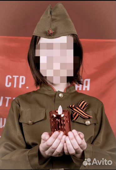 Детская военная форма для девочки