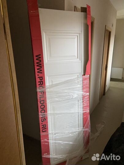 Двери межкомнатные белые новые