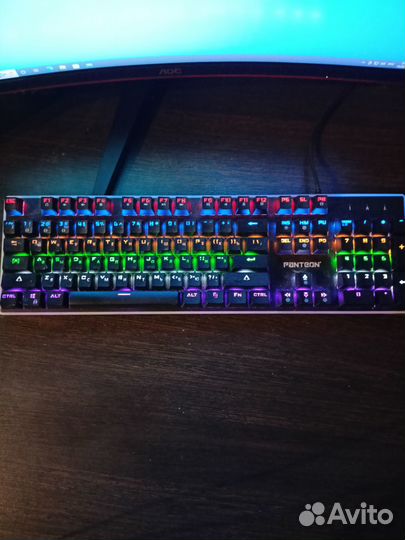 Игровая клавиатура с подсветкой