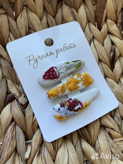 Заколки ручной работы