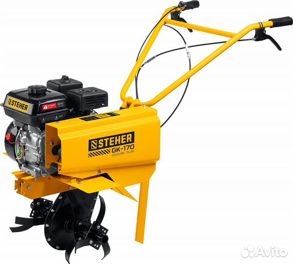 Бензиновый культиватор steher, 6.5 л.с