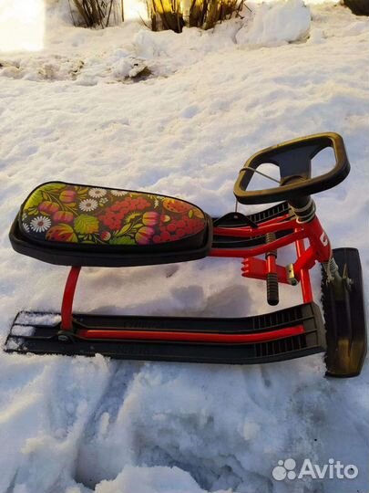 Детский снегокат бу