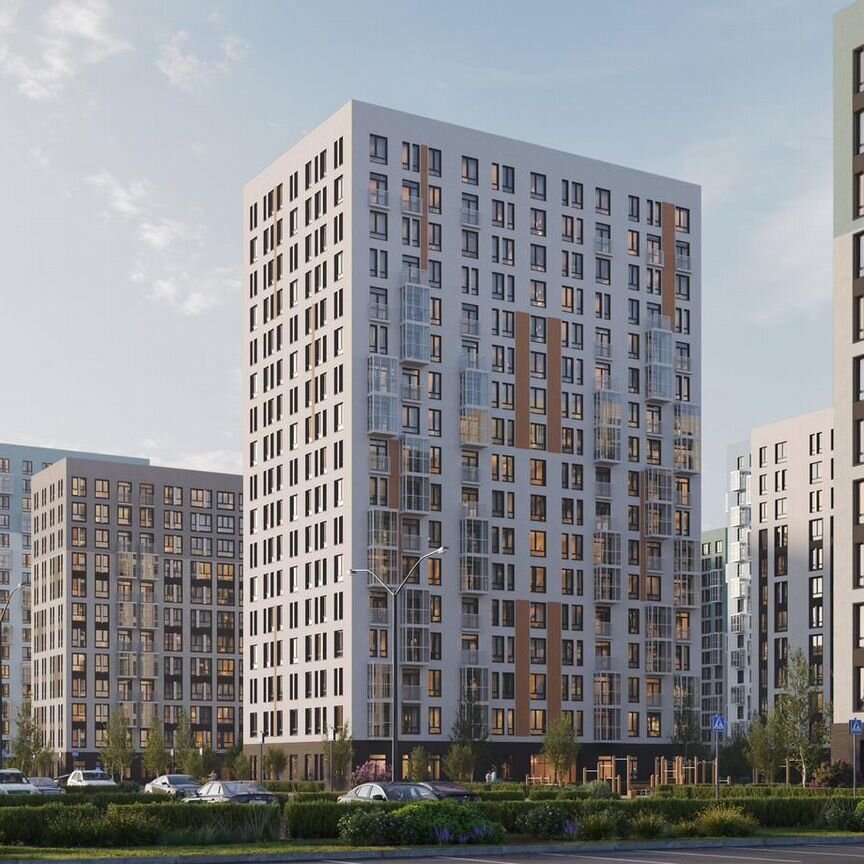 2-к. квартира, 50,5 м², 11/18 эт.