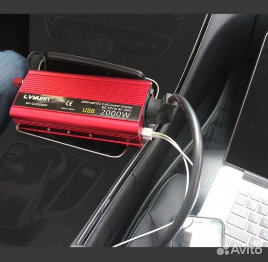 Инвертор преобразователь 12 - 220, 2000 W Доставка