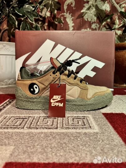 Кроссовки Nike cpfm Flea 1 Beige/Green