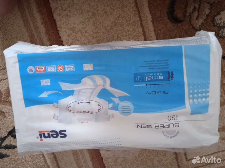 Памперсы для взрослых seni l