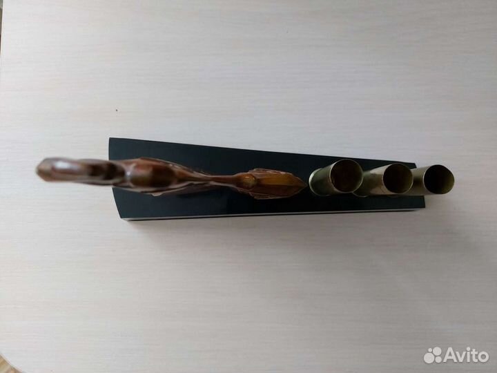 Сувенир карандашница кузнец Тула 1976 г