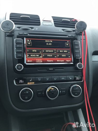 Рамка климата jetta, golf mk5, для климата 7го пок