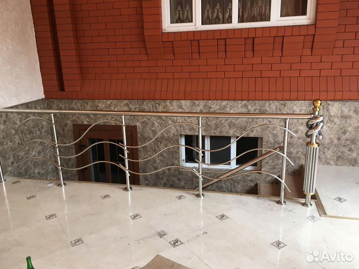Перила из нержавеющей стали