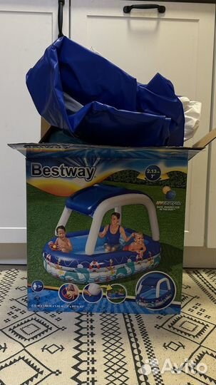 Бассейн с навесом