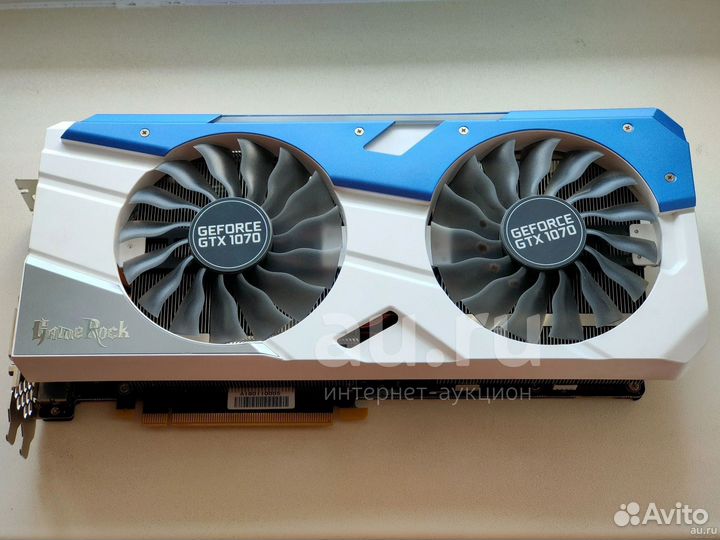 Palit Nvidia geforce gtx 1070 gamerock