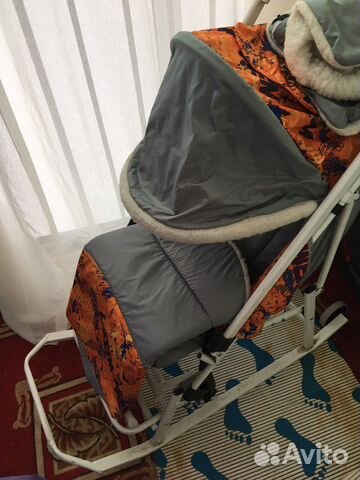 Коляска санки