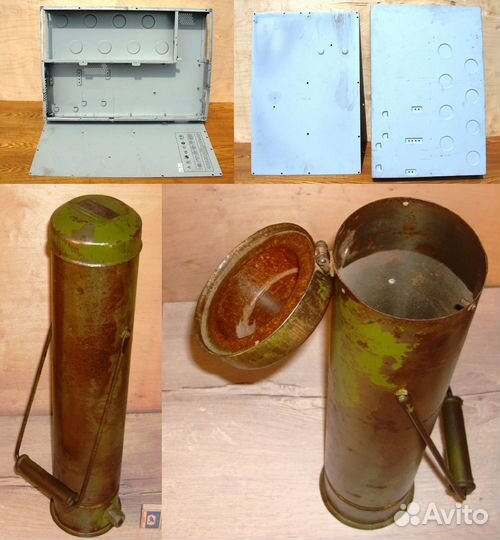 Корпуса старых приборов, футляры, кейсы, аптечки