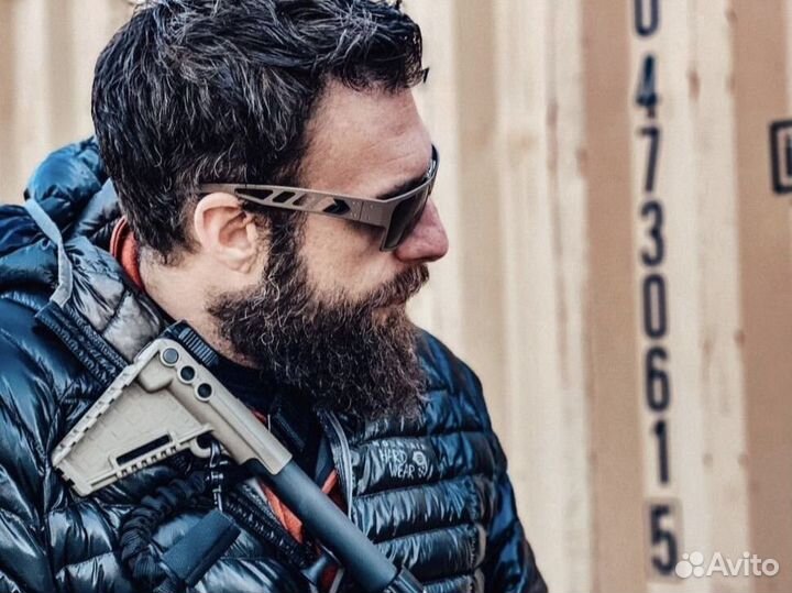 Очки Gatorz Delta M4 Tan Cerakote Smoke Polarized