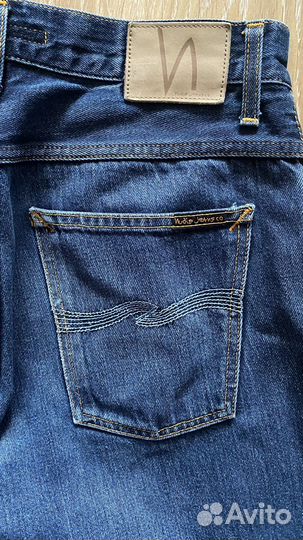 Джинсы nudie jeans selvedge