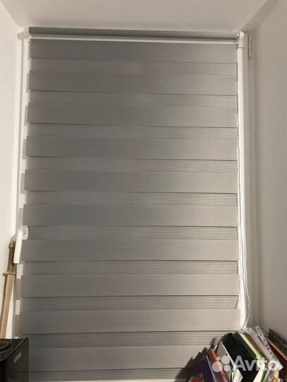 Рулонные шторы зебра