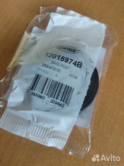 Сальник corteco 12015974B baslrdx7 25*47*10