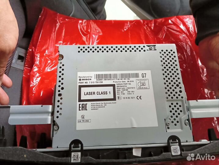 Магнитола nissan qashqai j11 оригинал