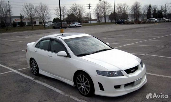 Пороги в стиле Mugen Honda Accord 7