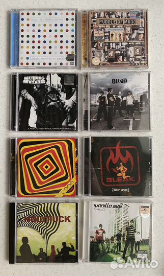 CD. Музыка. Зарубежный рок, поп, электроника