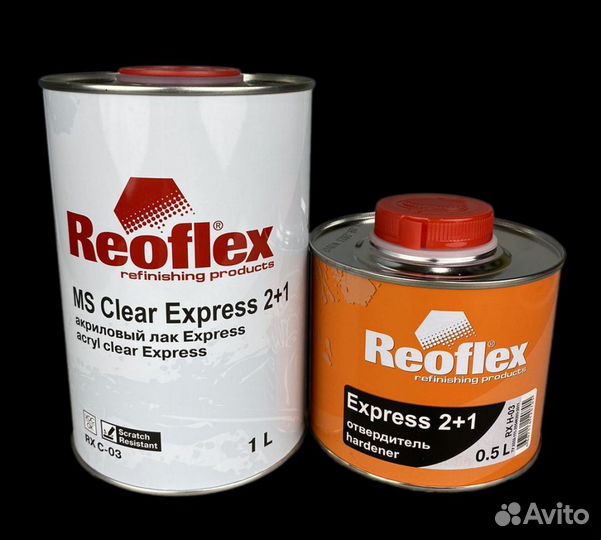 Грунт Vika и лак Reoflex