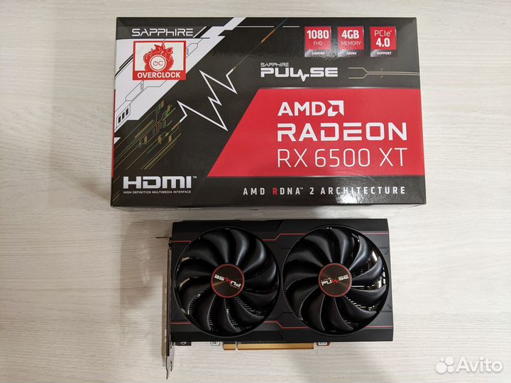 Sapphire Pulse AMD Radeon RX 6500 XT Gaming OC