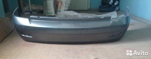 Бампер задний Лада Приора хэтчбэк ваз 2172 Кварц