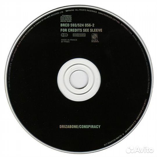 Drizabone - Conspiracy (1 CD)