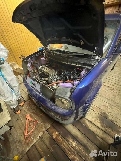 Nissan Cube 1.4 AT, 2004, битый, 270 000 км