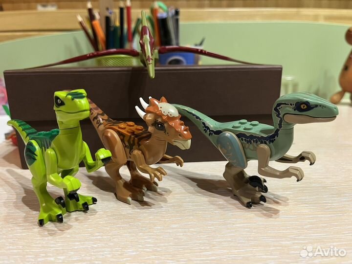 Lego динозавры
