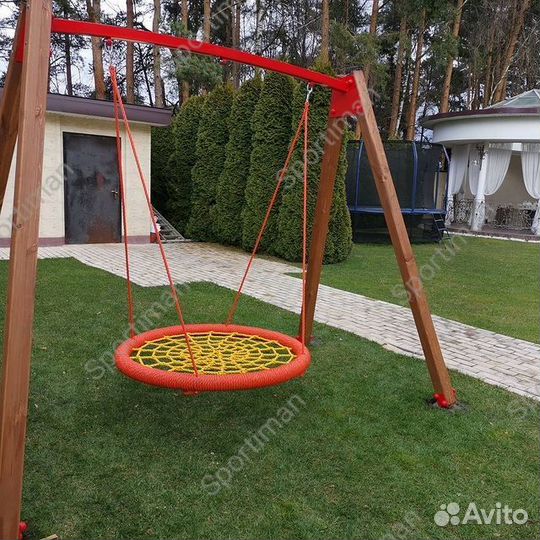 Каркас + качели гнездо