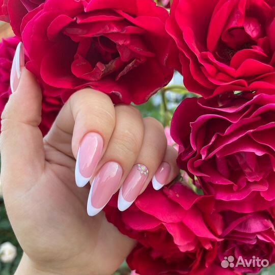 Маникюр коррекция ногтей