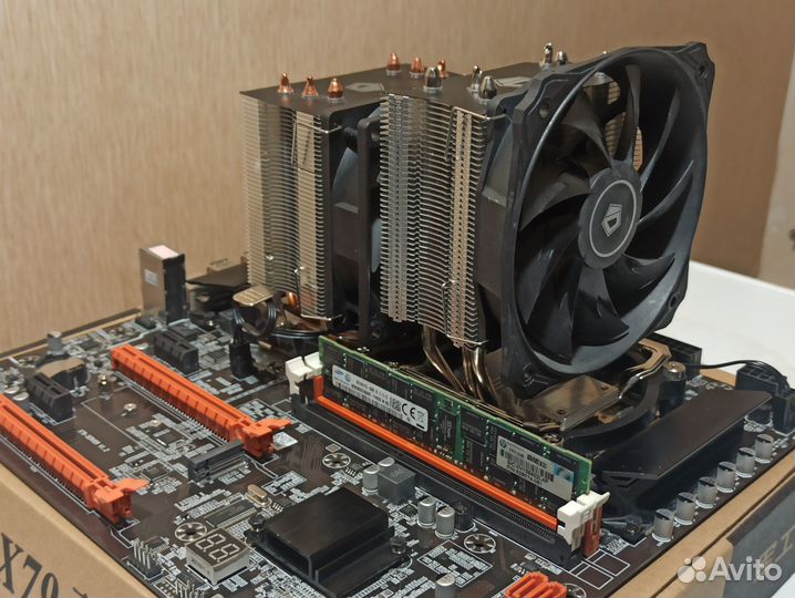 Связка Xeon 12 ядер (2xE5-2620) 32 Gb RAM + кулеры