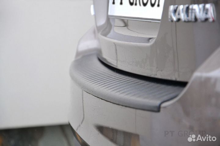 Накладка на задний бампер Лада Калина 2 универсал