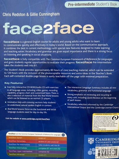 Face2face pre-intermediate