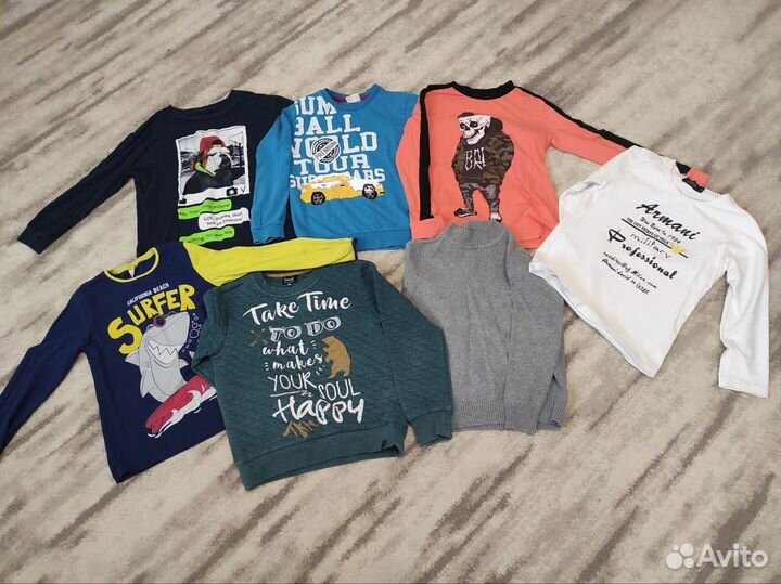 Вещи пакетом на мальчика 5-6 лет