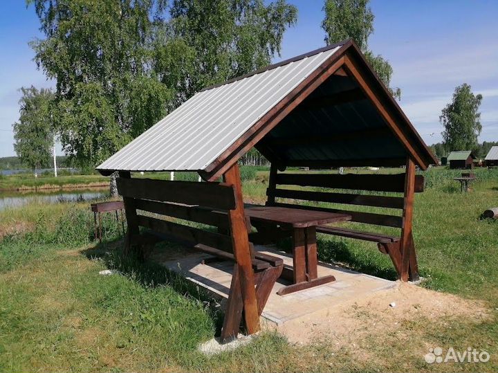 Аренда беседки с мангалом