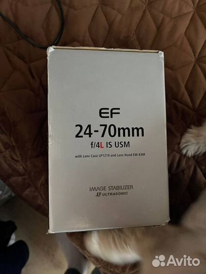Объектив Canon EF 24-70mm f/4L
