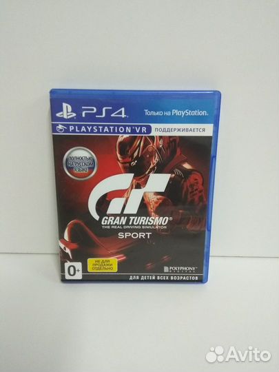Игровые диски. Sony Playstation 4 Gran Turismo Spo