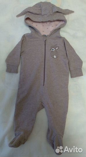 Комбинезон для девочки х/б