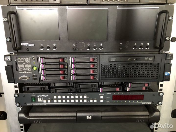 Сервер HP Proliant DL380 G7