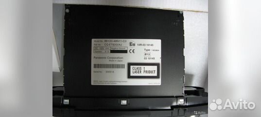 Штатная магнитола Тойота Хайлендер 2012