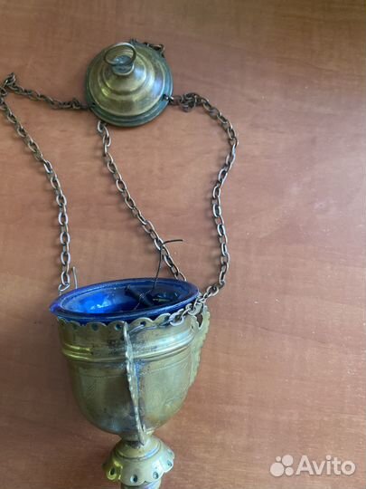 Продам старинную лампадку