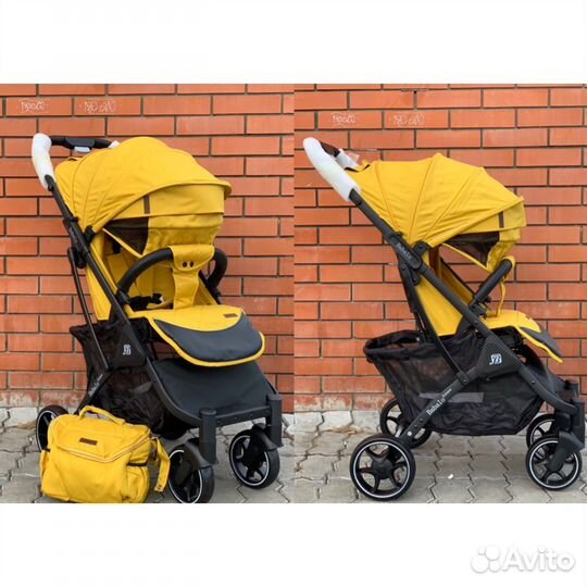 Коляска Babalo 2022 бабало 22 желтая новая
