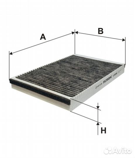 Filtron K1014A Фильтр салона угольный
