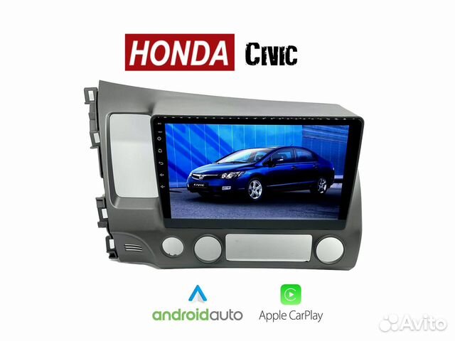 Topway Honda Civic 4d LTE CarPlay 4/32gb