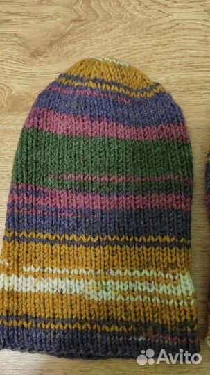 Шапка вязаная 2 шт